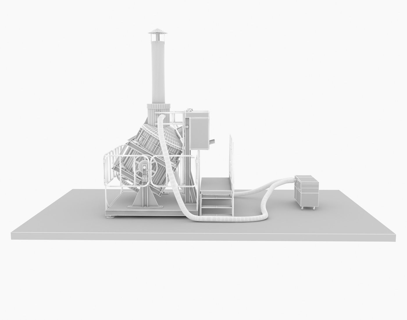 Equipment Set 3D model CGTrader