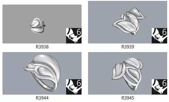 Bulk Ring Models - 50-Piece 3DM Set-Part2-50 3D print model_9