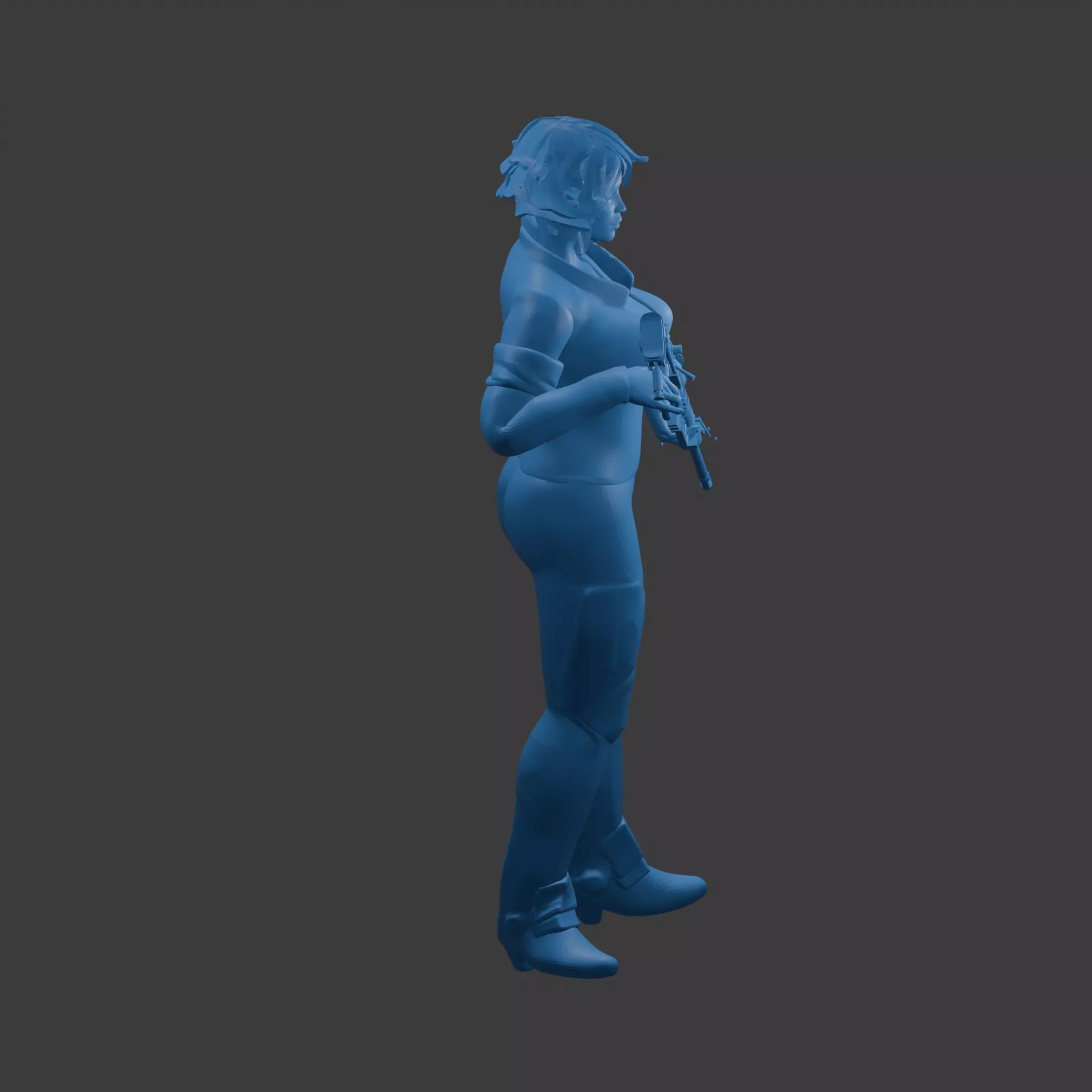 Nilin the Sniper 3D print model_11