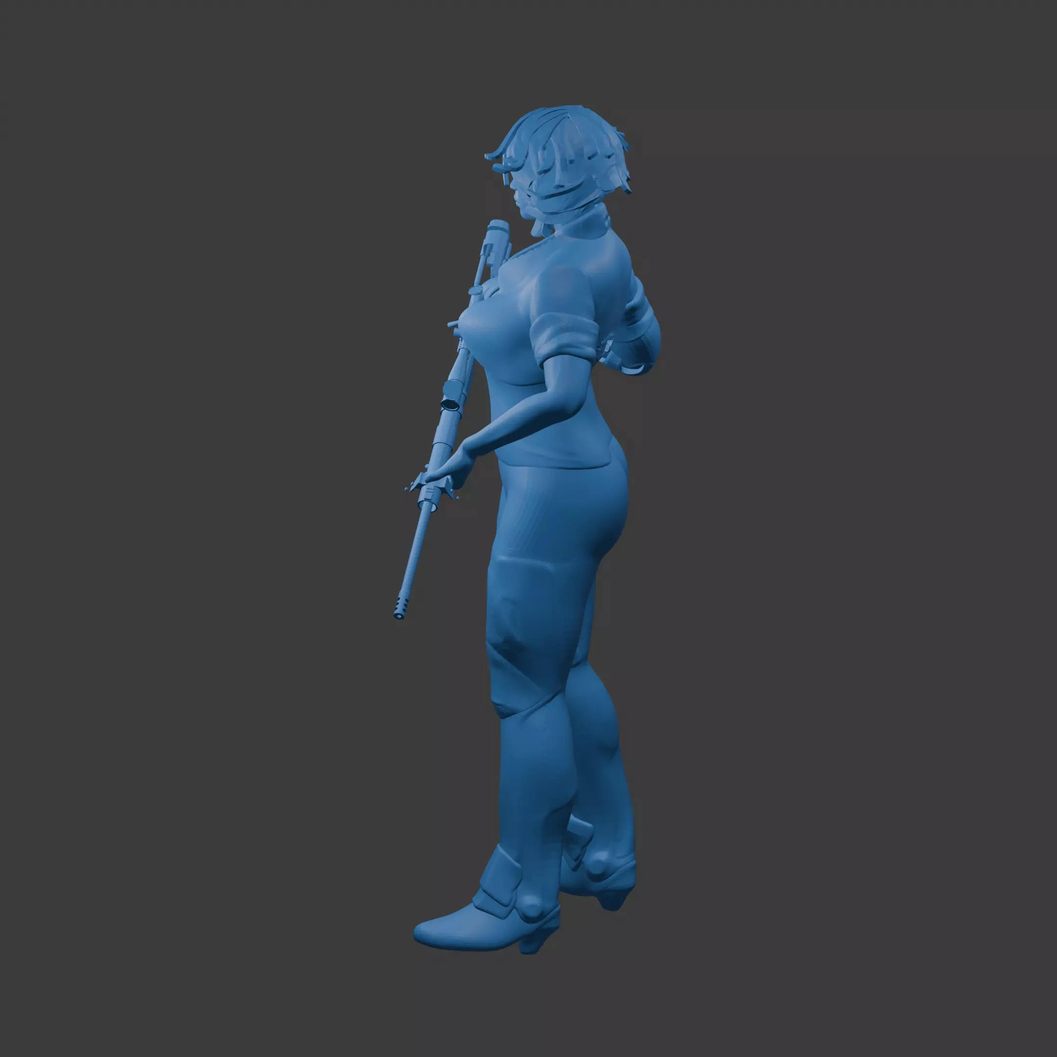 Nilin the Sniper 3D print model_8