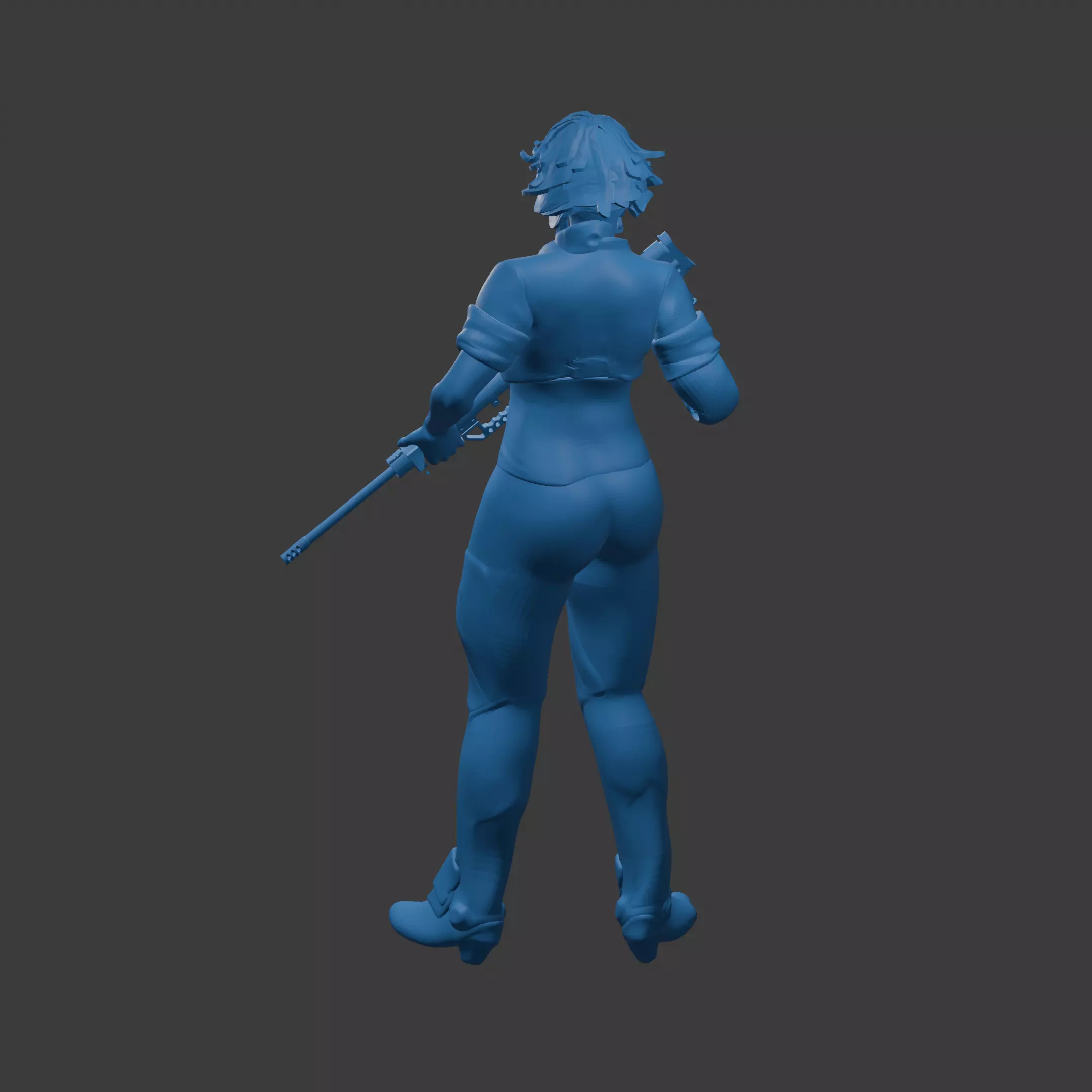 Nilin the Sniper 3D print model_9