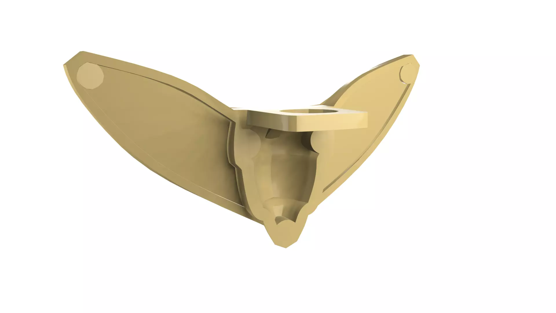 Custom 3D print Minifigure Accessory - Minifigure Wings S1 - 06 3D print model_57