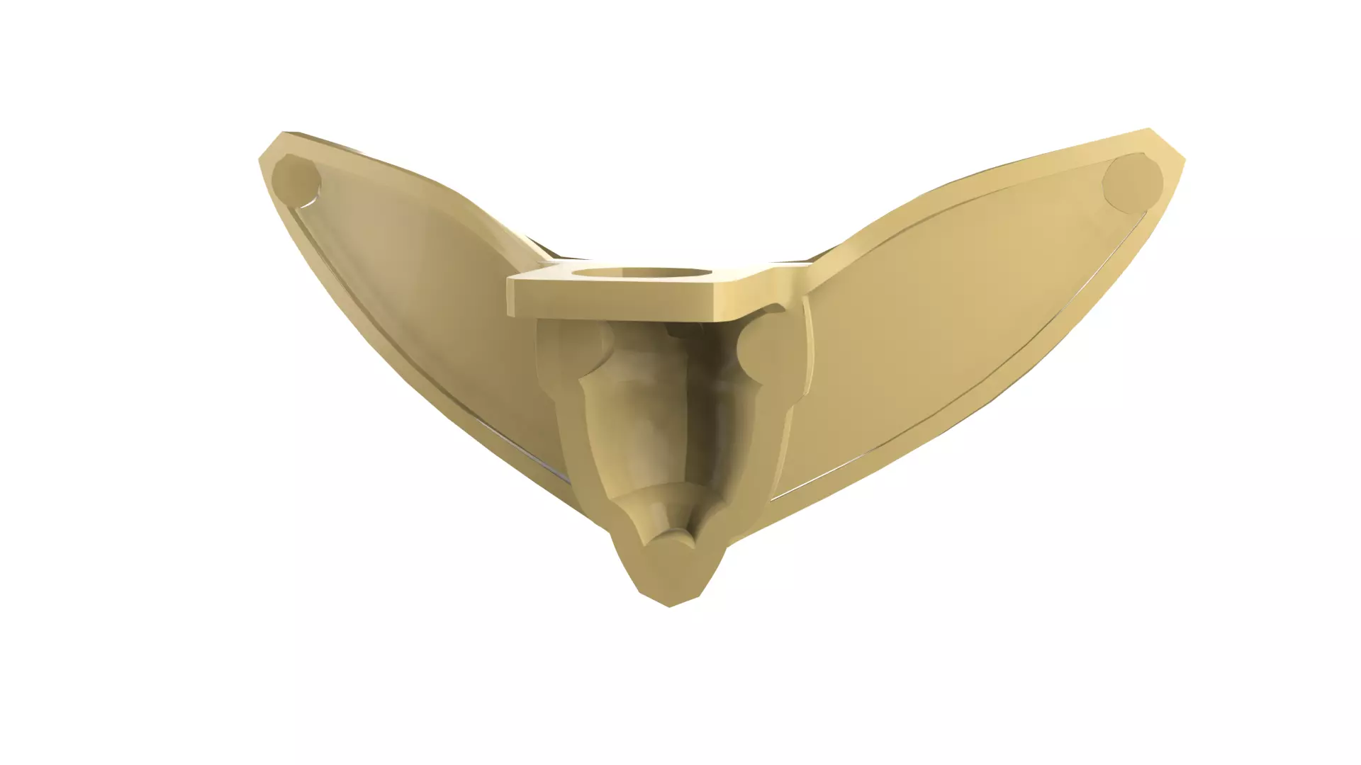 Custom 3D print Minifigure Accessory - Minifigure Wings S1 - 06 3D print model_26