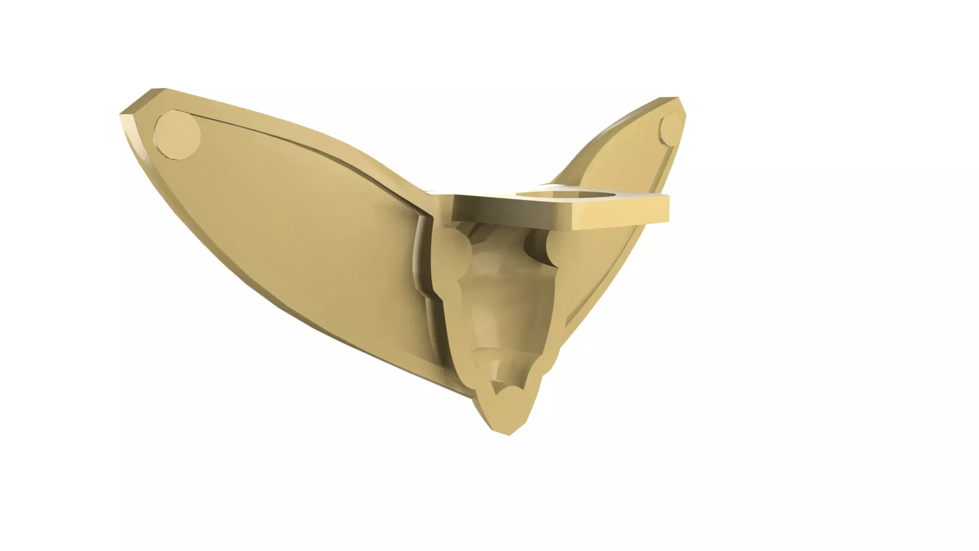 Custom 3D print Minifigure Accessory - Minifigure Wings S1 - 06 3D print model_75