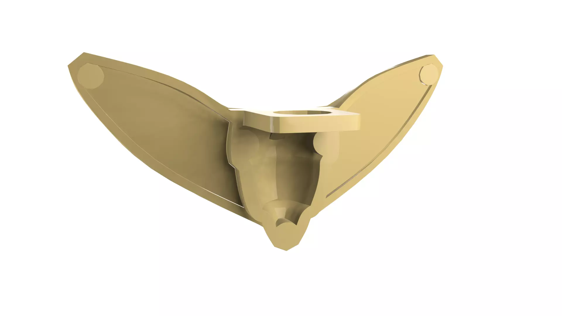 Custom 3D print Minifigure Accessory - Minifigure Wings S1 - 06 3D print model_60