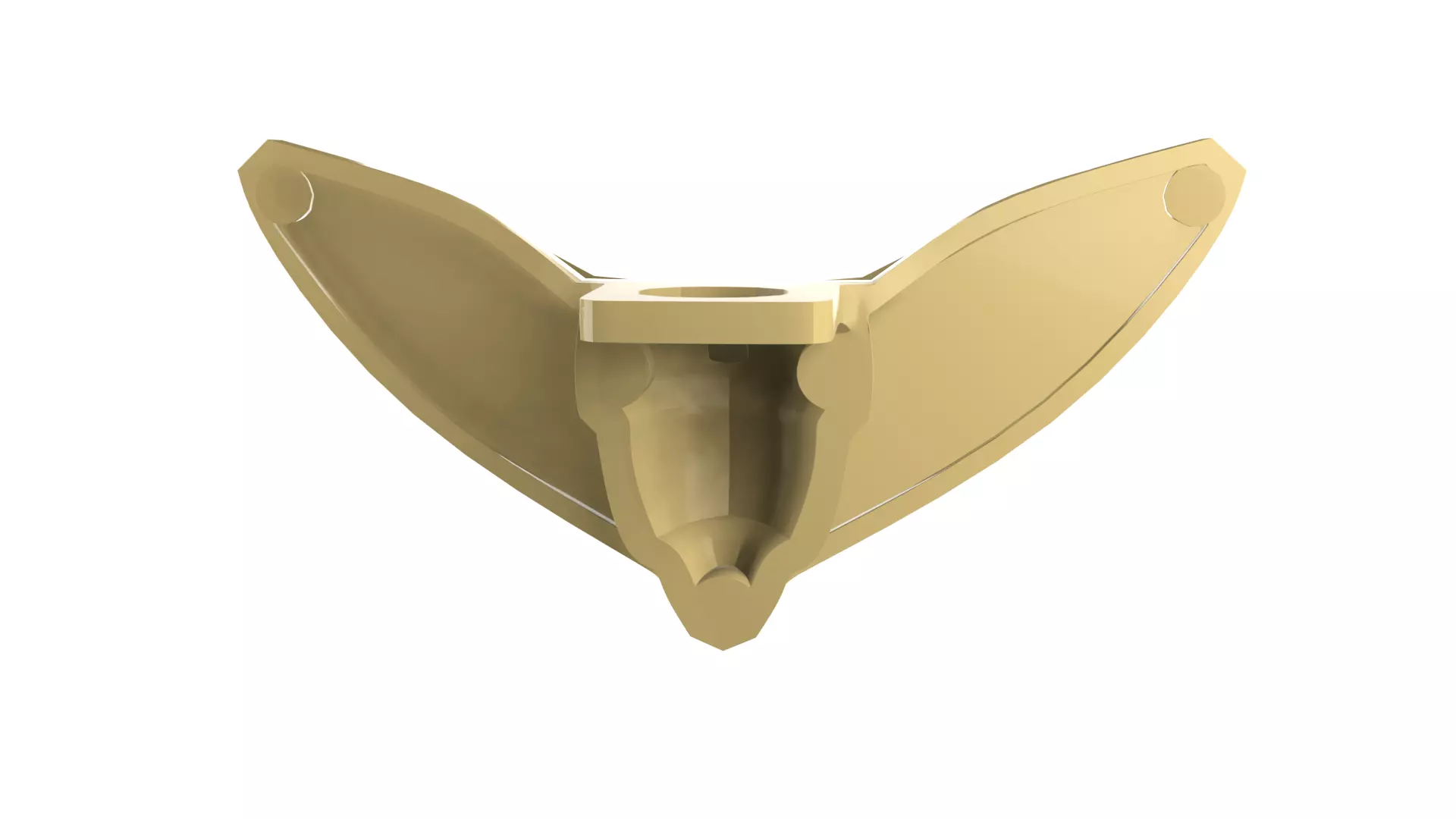 Custom 3D print Minifigure Accessory - Minifigure Wings S1 - 06 3D print model_82