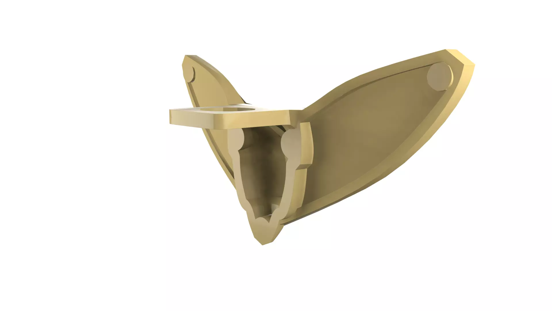 Custom 3D print Minifigure Accessory - Minifigure Wings S1 - 06 3D print model_69