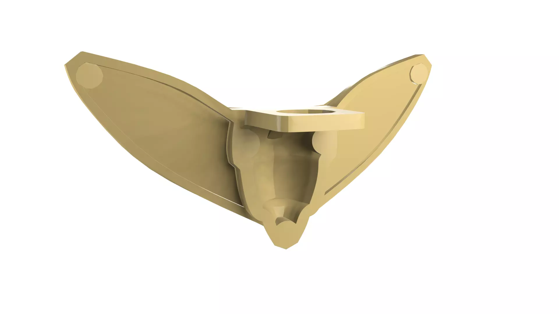 Custom 3D print Minifigure Accessory - Minifigure Wings S1 - 06 3D print model_61