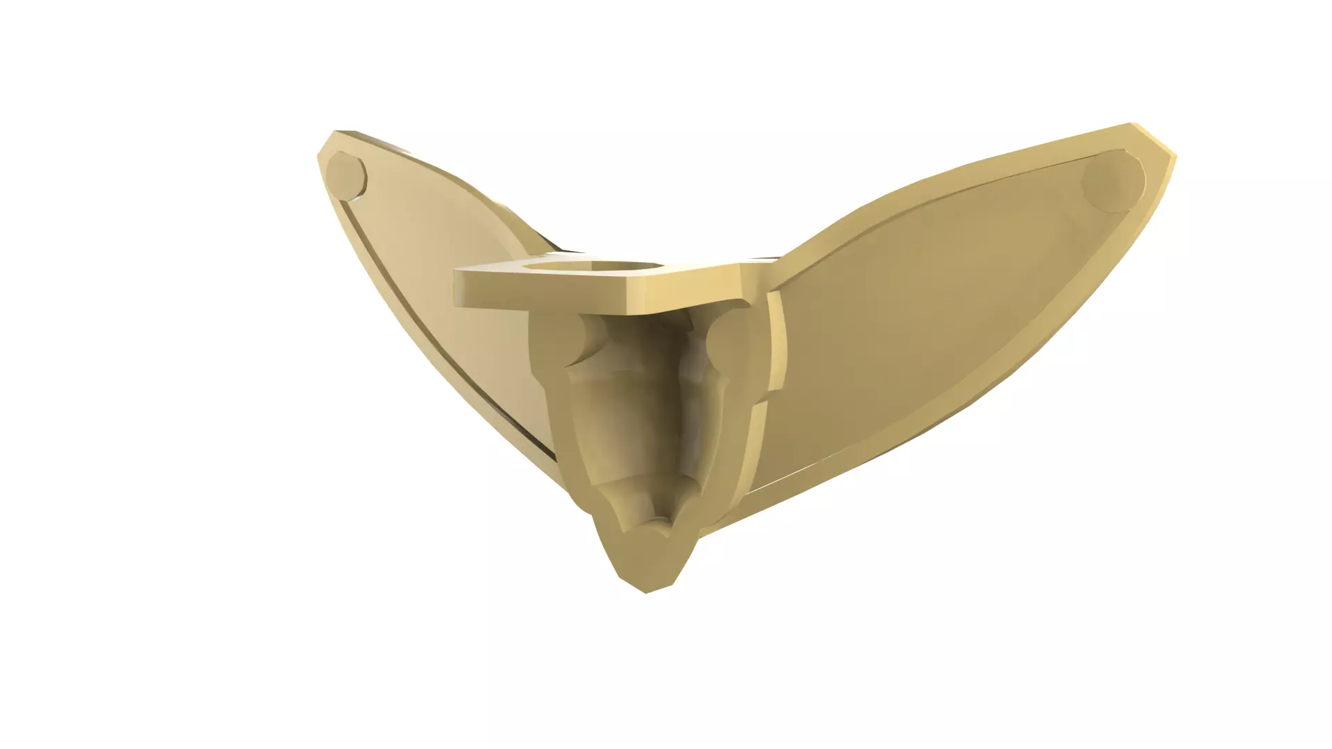 Custom 3D print Minifigure Accessory - Minifigure Wings S1 - 06 3D print model_71