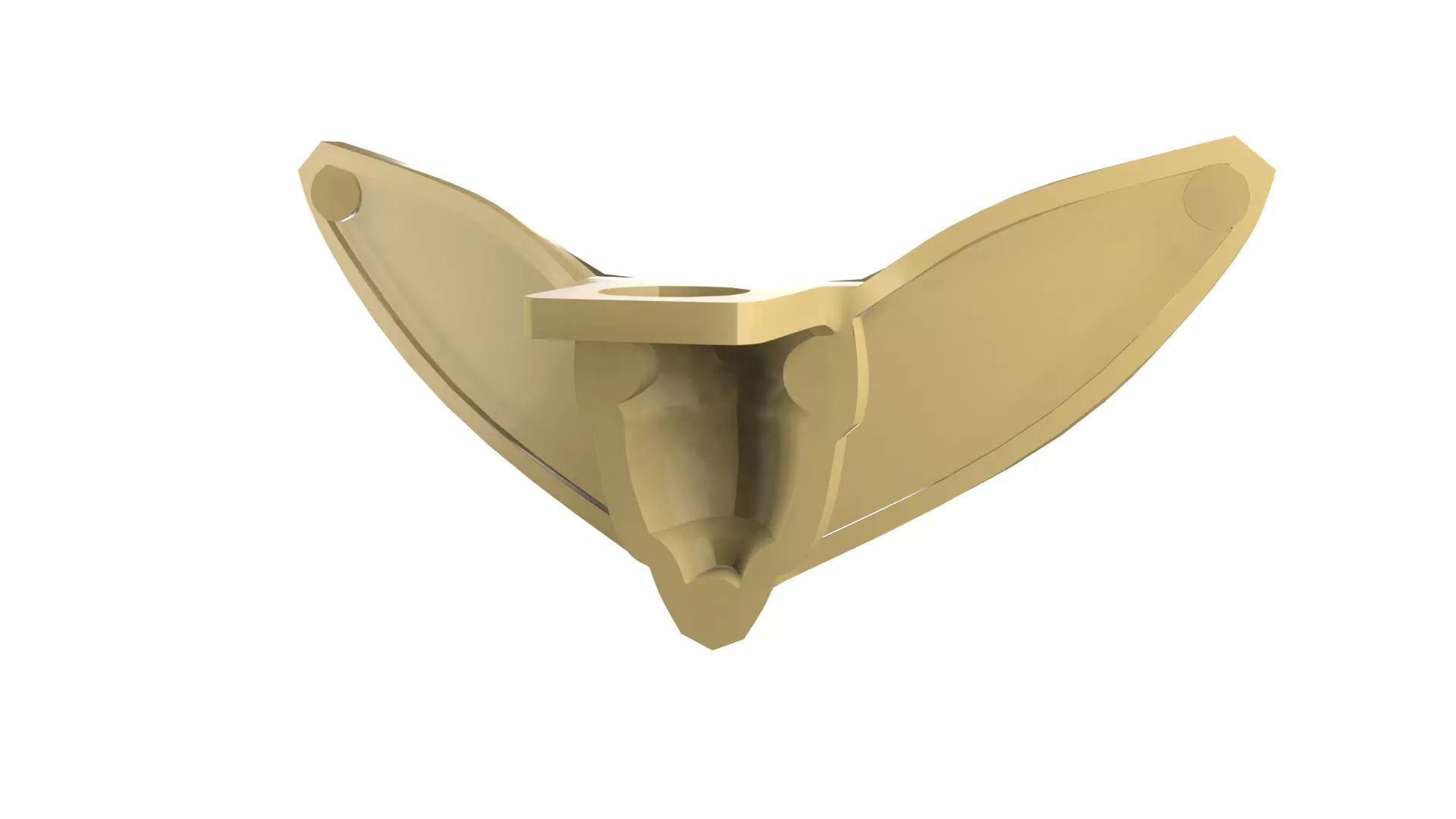 Custom 3D print Minifigure Accessory - Minifigure Wings S1 - 06 3D print model_28