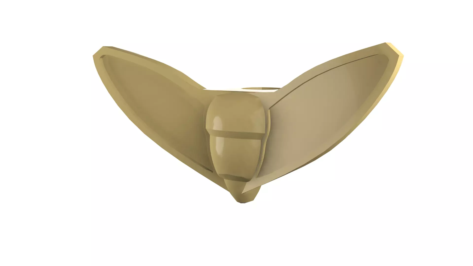 Custom 3D print Minifigure Accessory - Minifigure Wings S1 - 06 3D print model_6