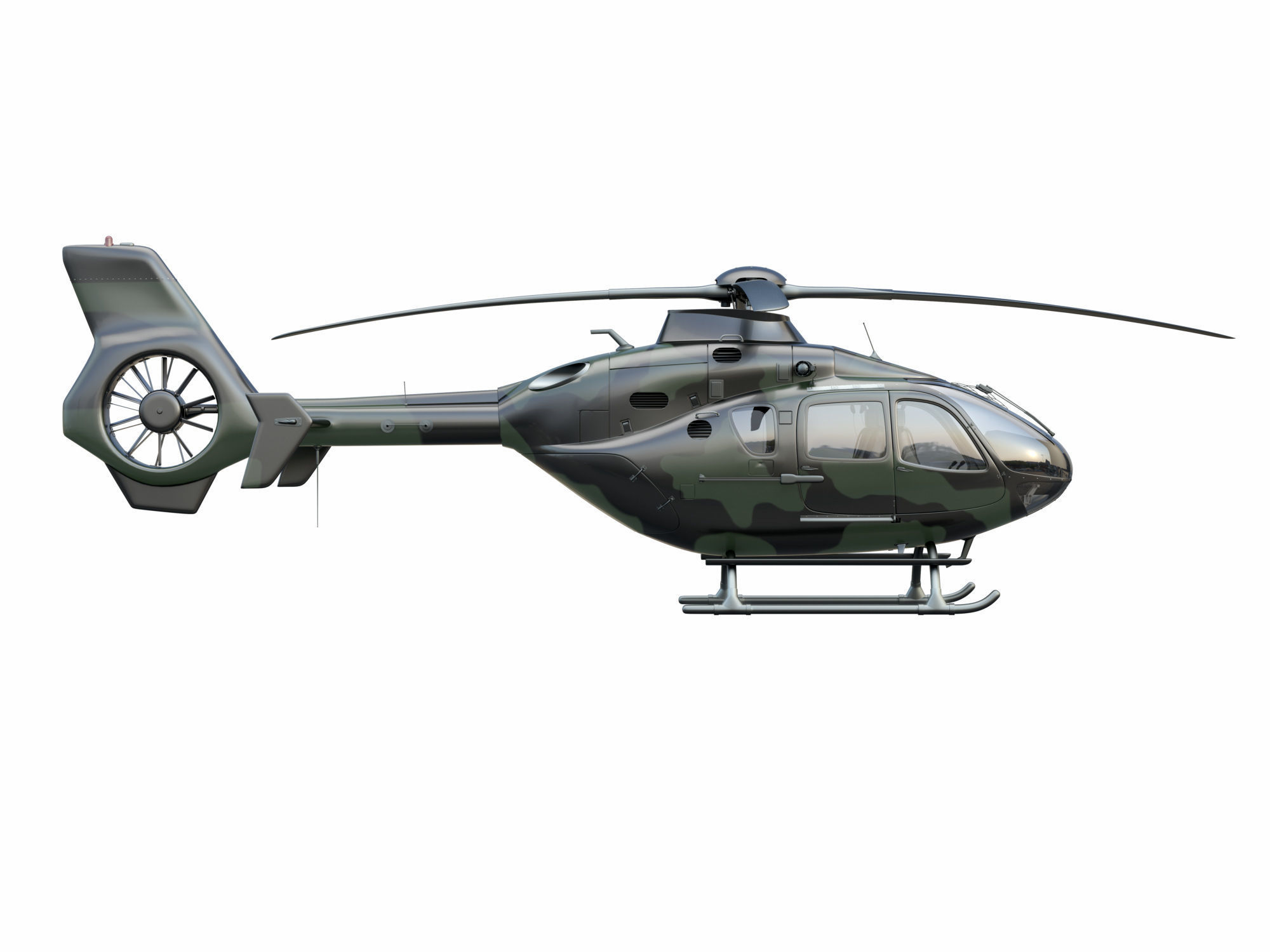 EC 135 military 3D model_30
