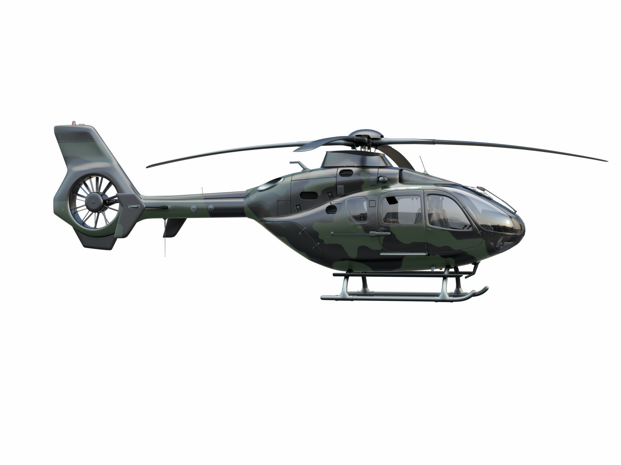 EC 135 military 3D model_17