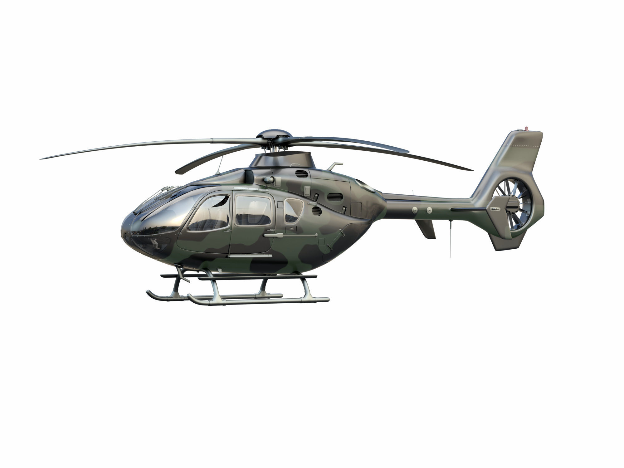 EC 135 military 3D model_10