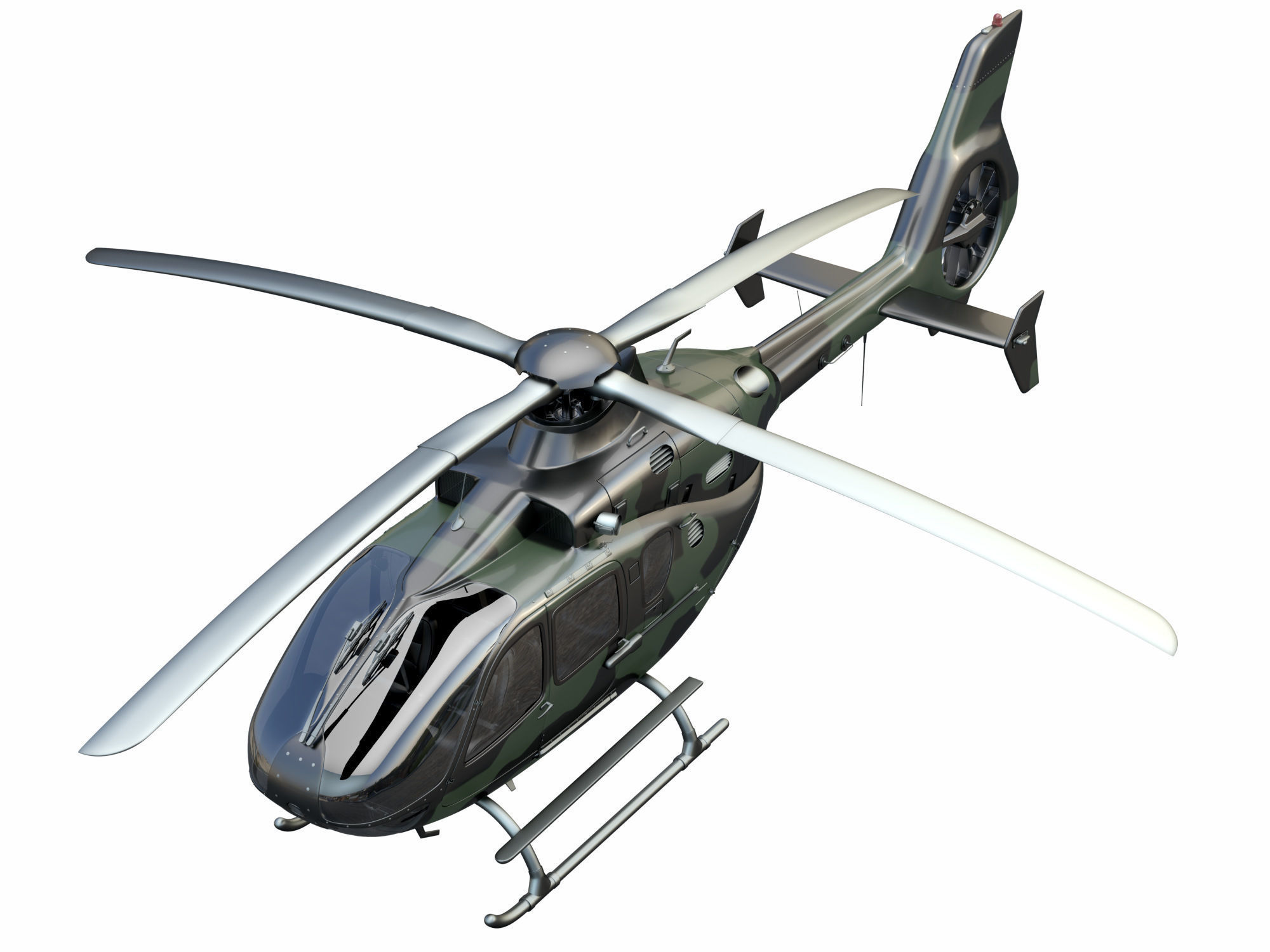 EC 135 military 3D model_1