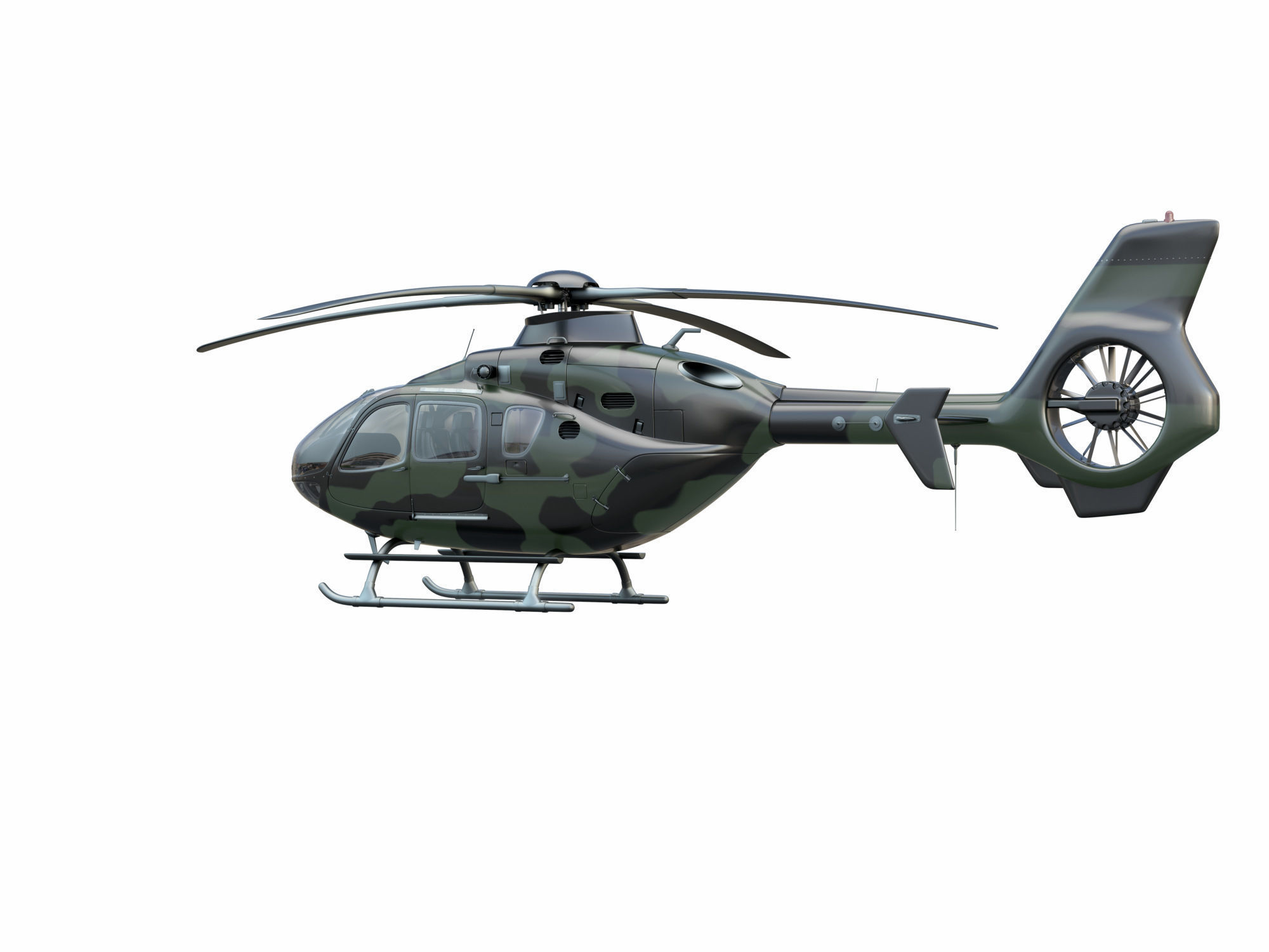 EC 135 military 3D model_12