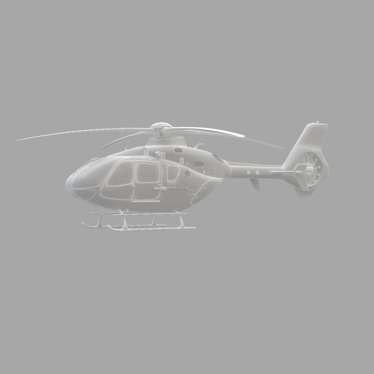 EC 135 military 3D model_38