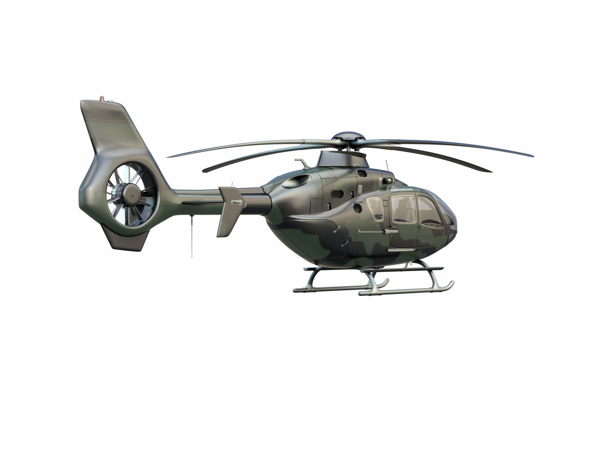 EC 135 military 3D model_34