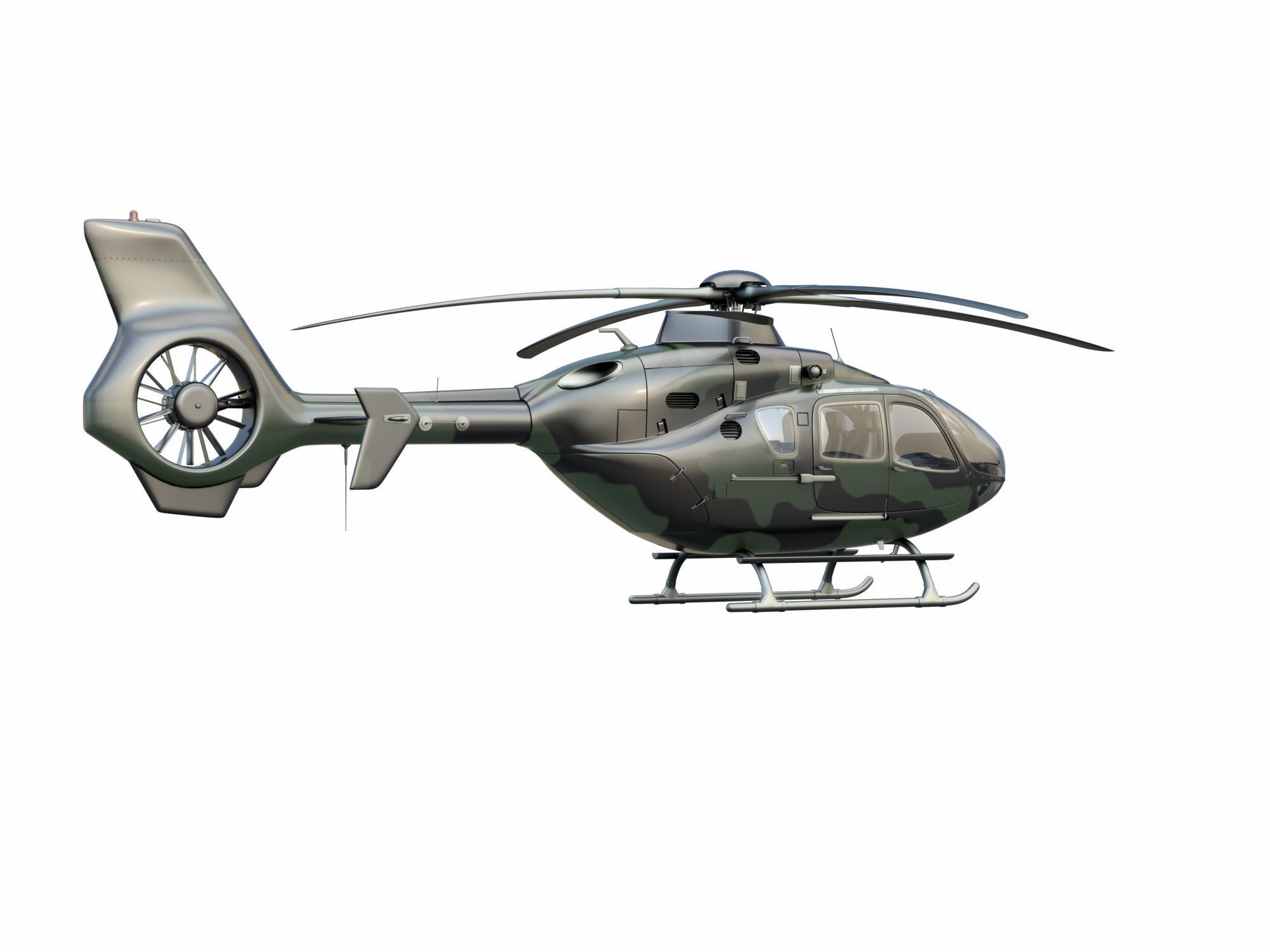 EC 135 military 3D model_36
