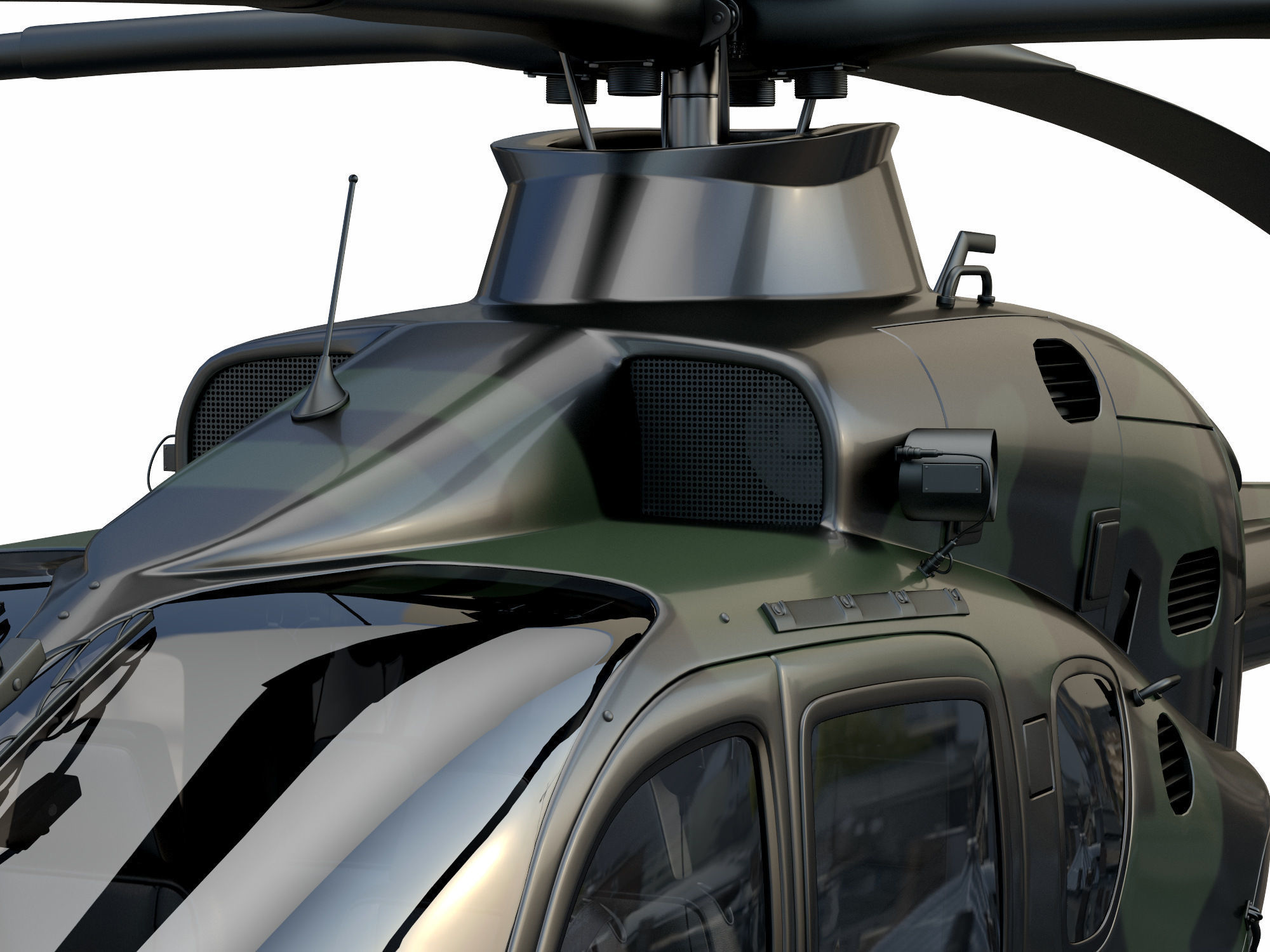 EC 135 military 3D model_4