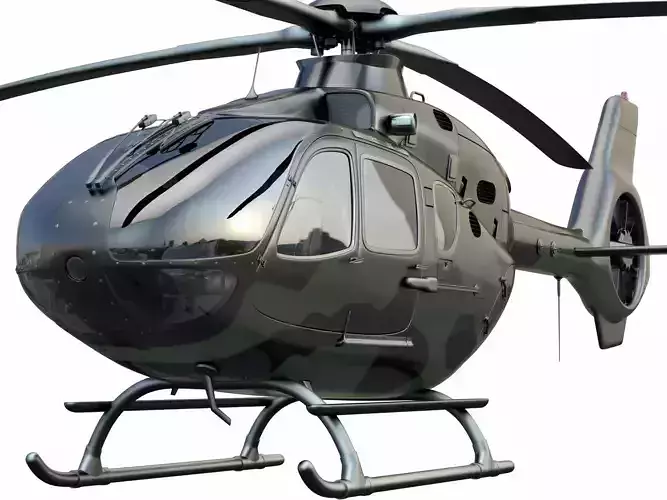 EC 135 military 3D model