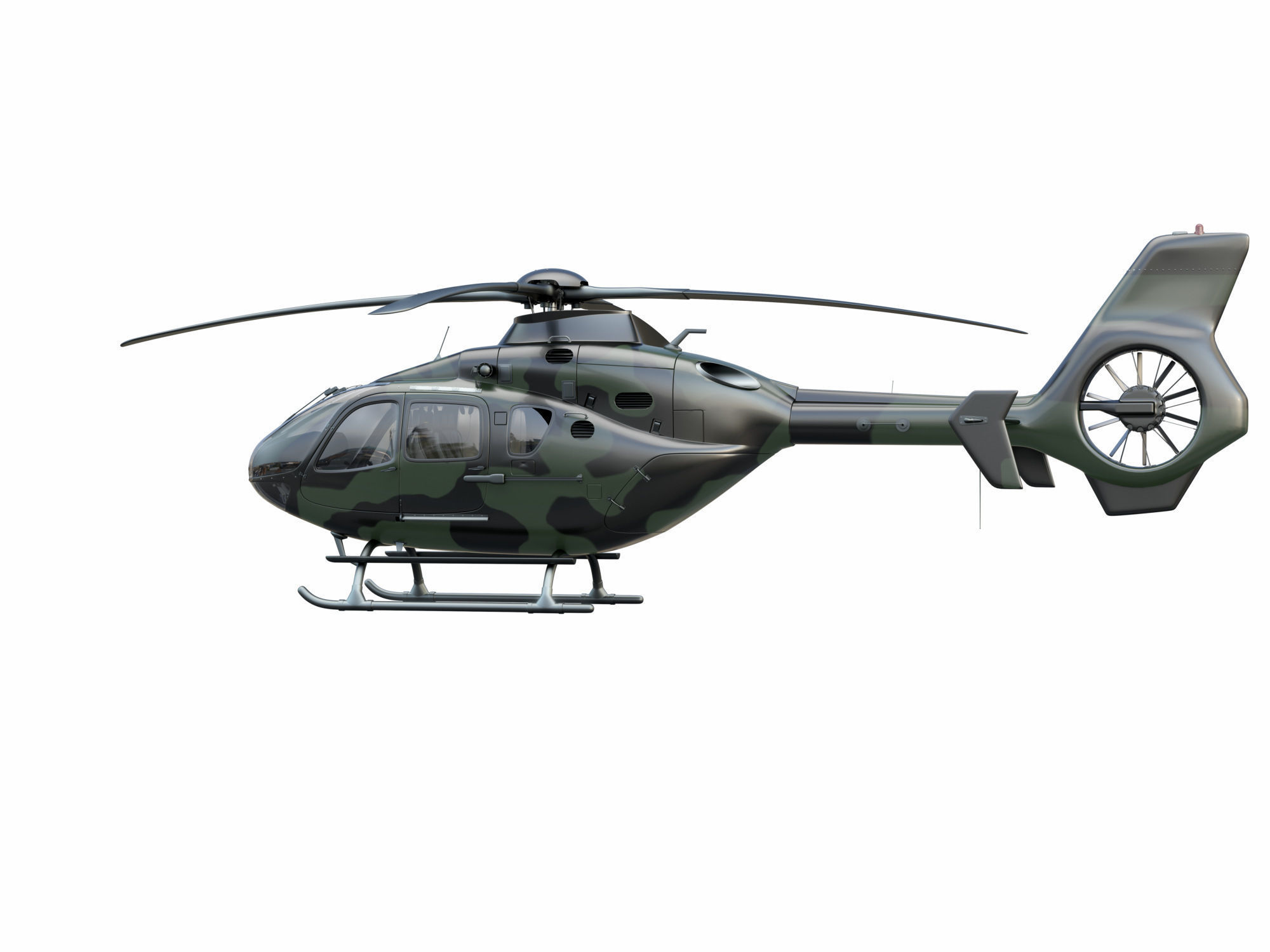 EC 135 military 3D model_16