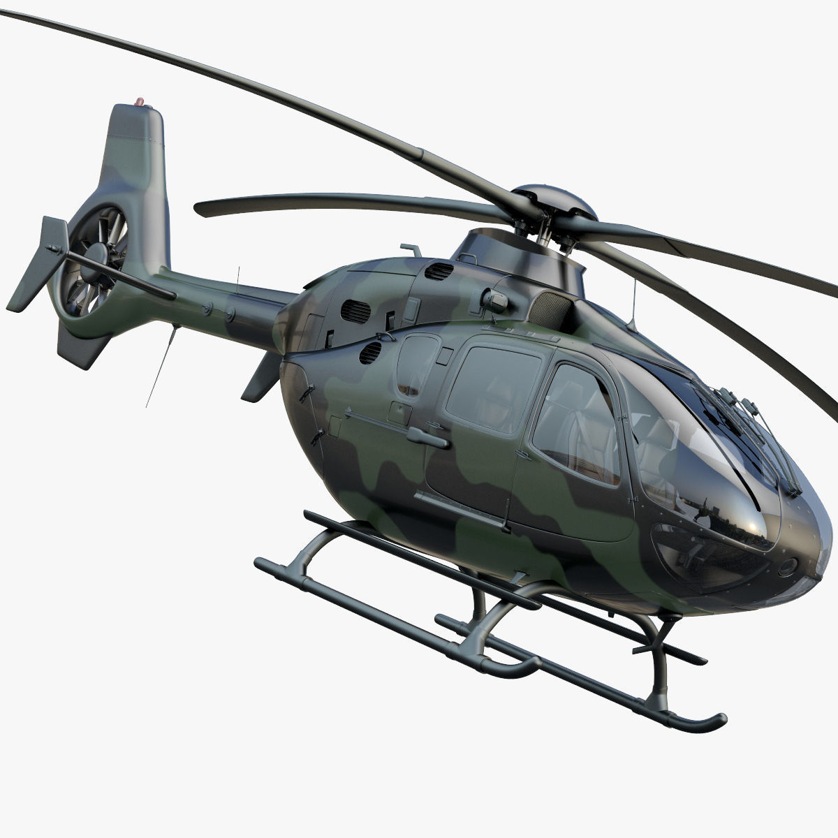 EC 135 military 3D model_28