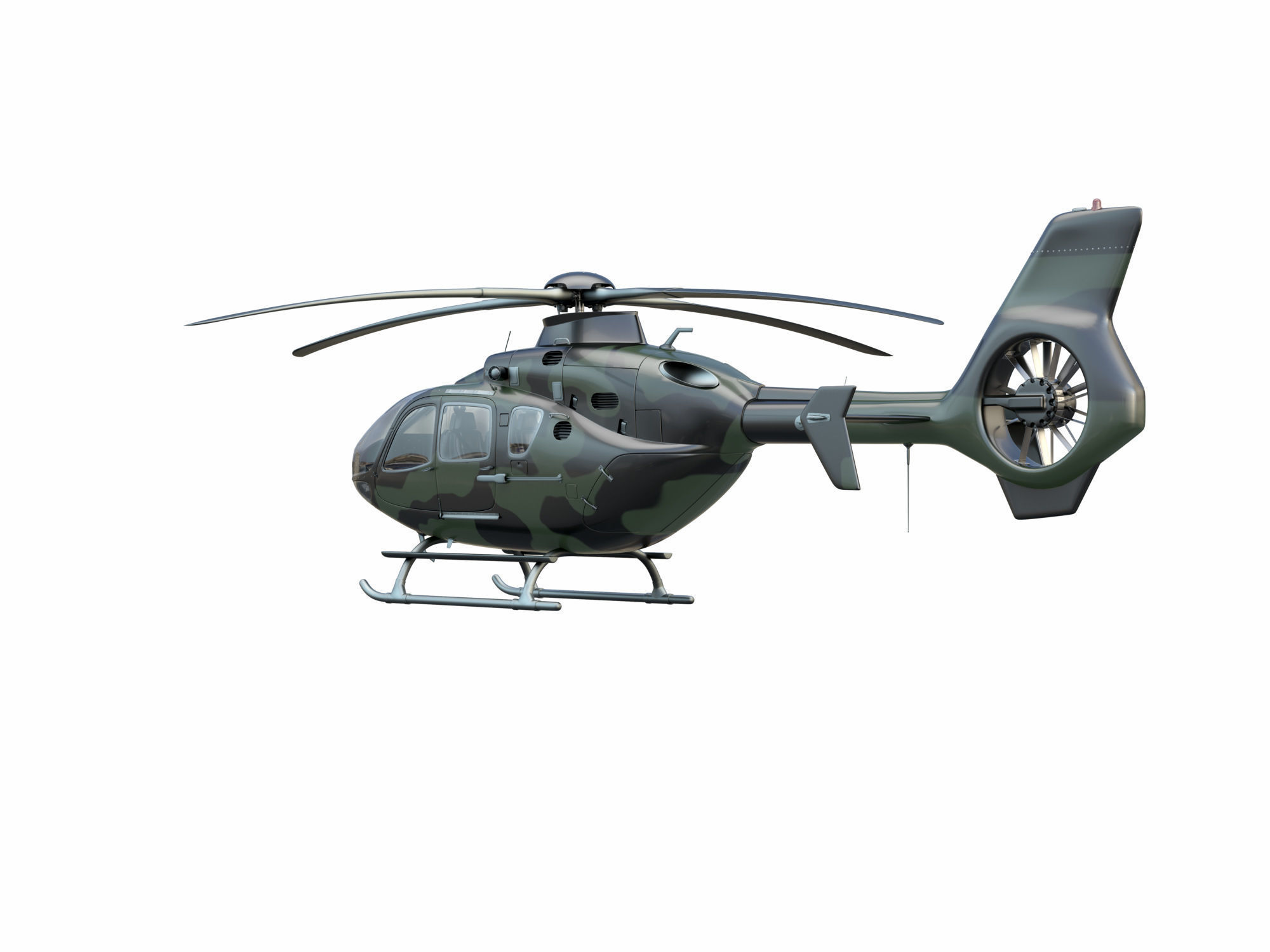 EC 135 military 3D model_18