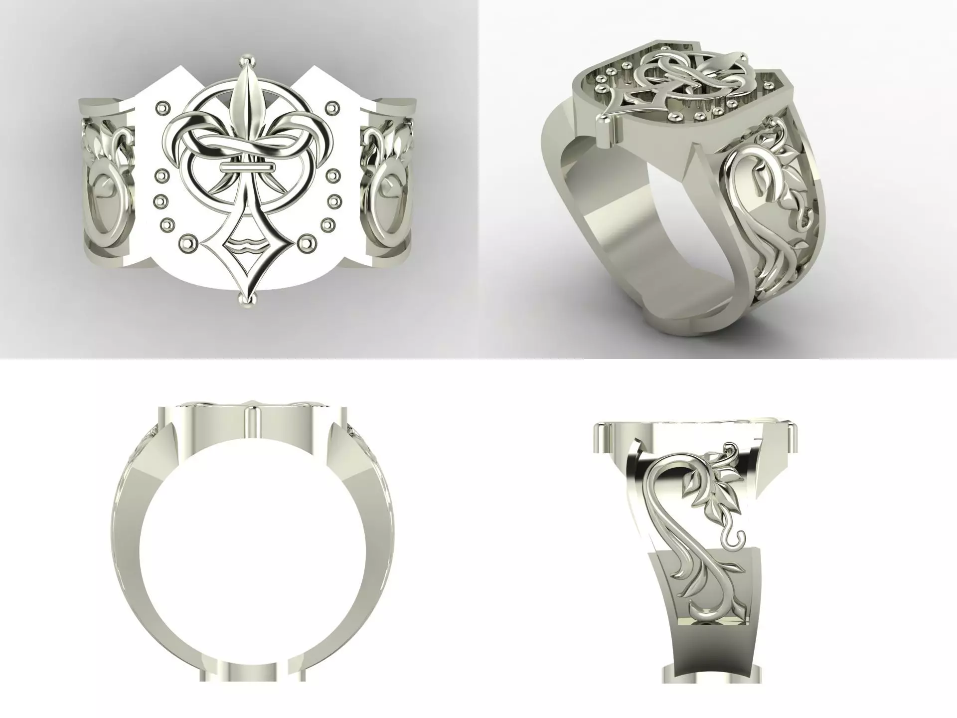 Ring od351 3D print model_3