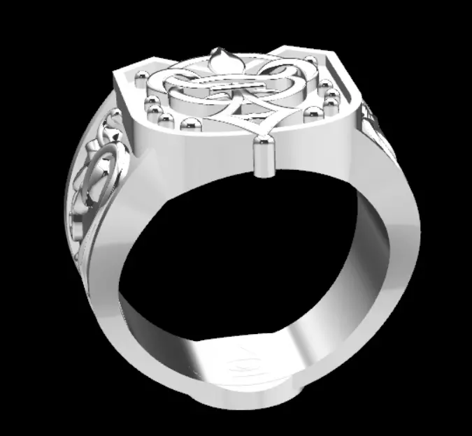 Ring od351 3D print model_14