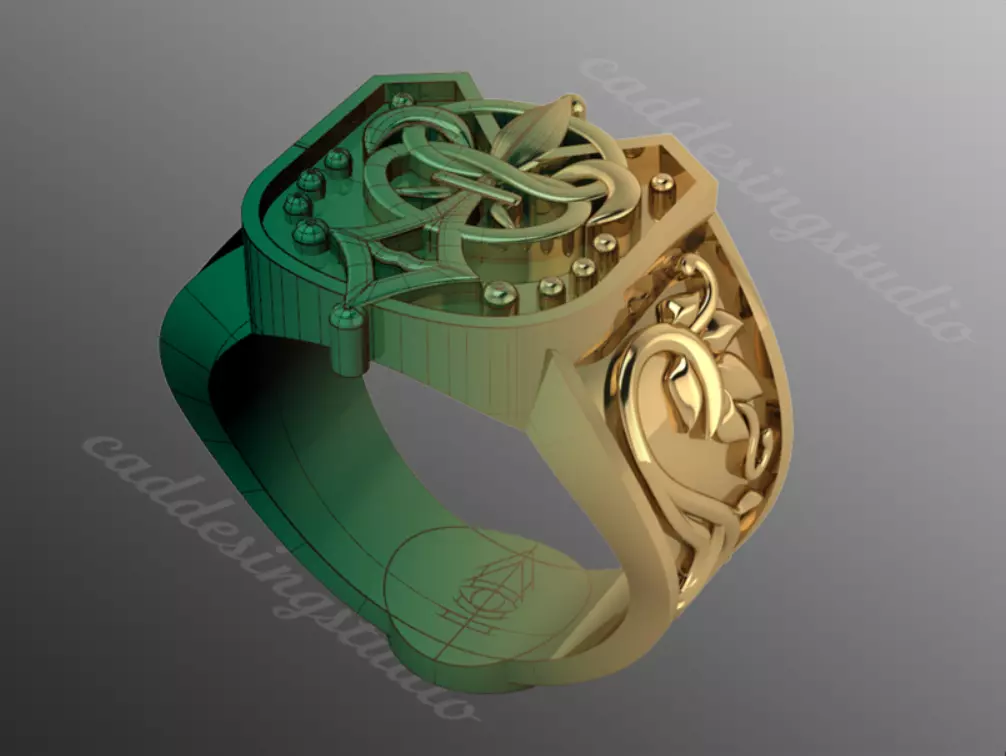 Ring od351 3D print model_1