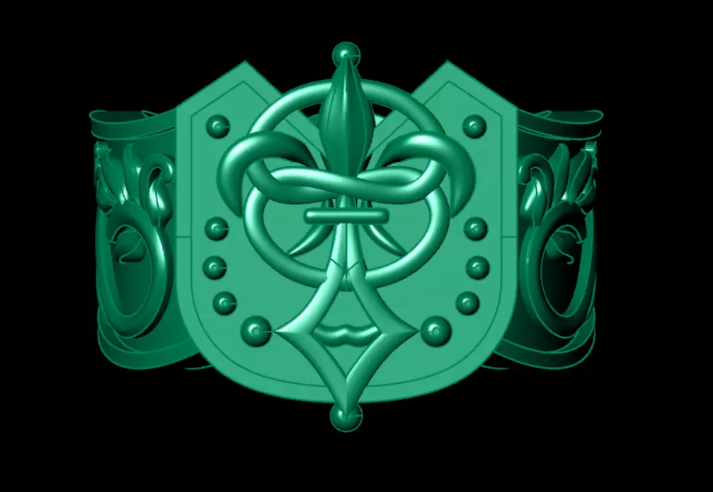 Ring od351 3D print model_6