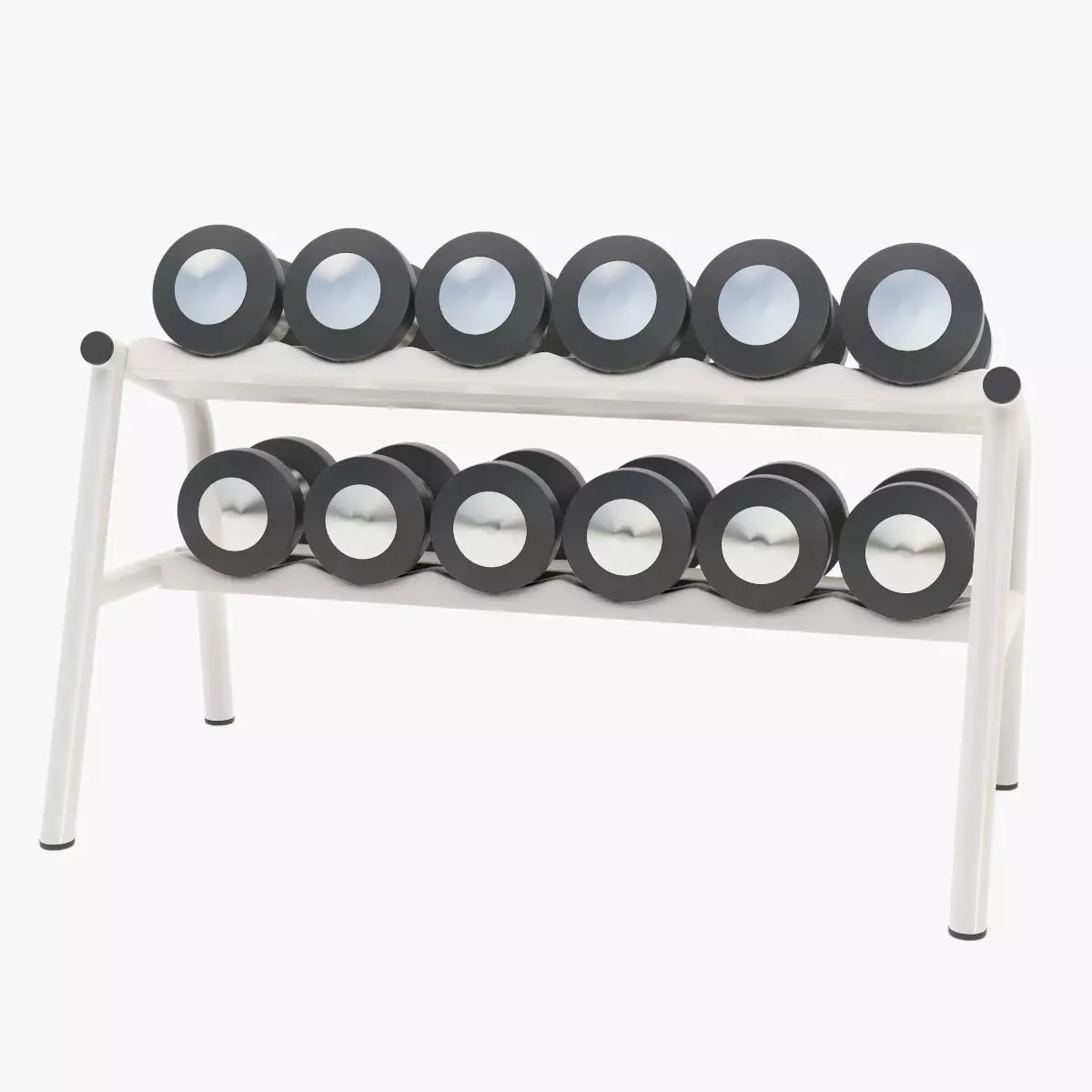 Dumbbells 3D model