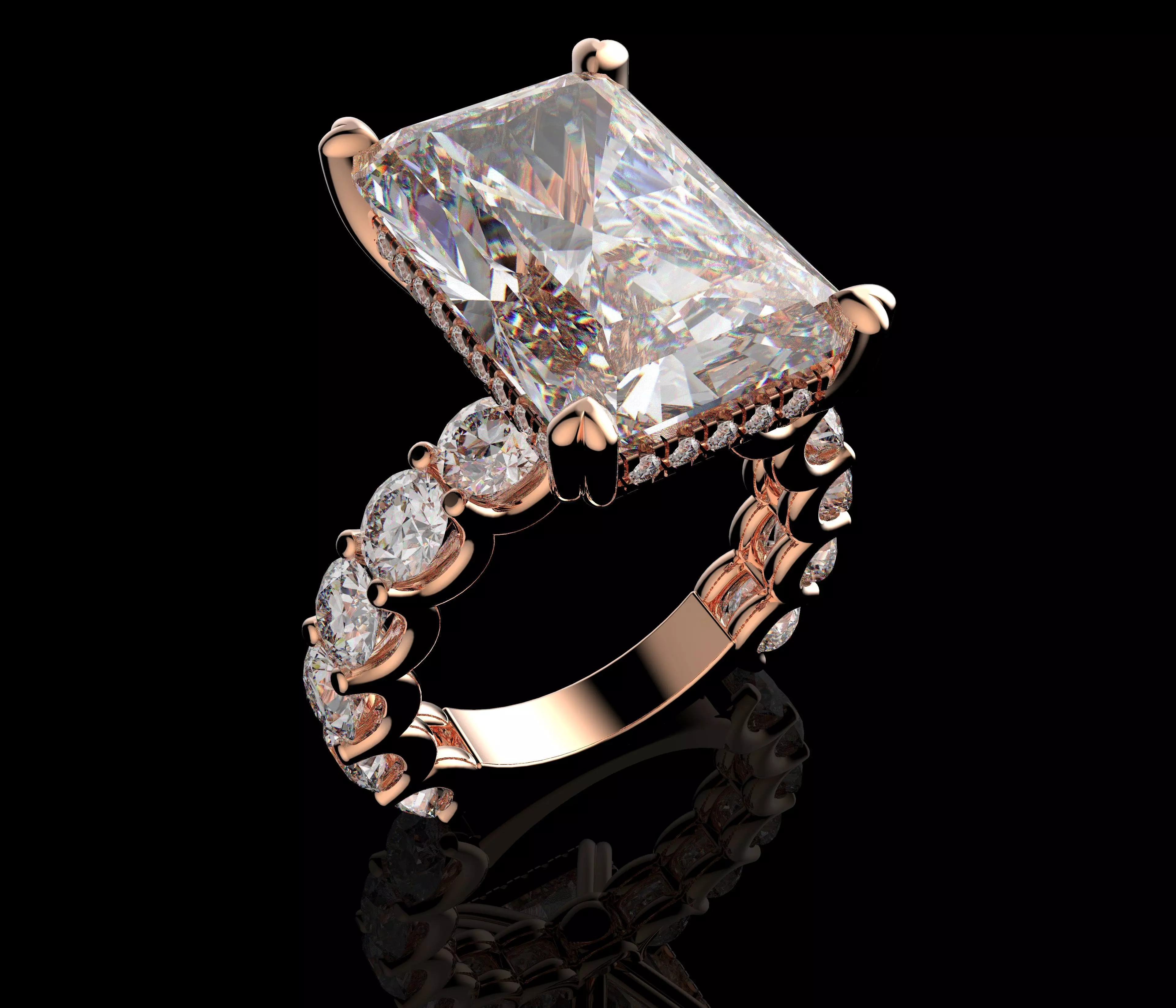 Gold N1558 3D print model_5