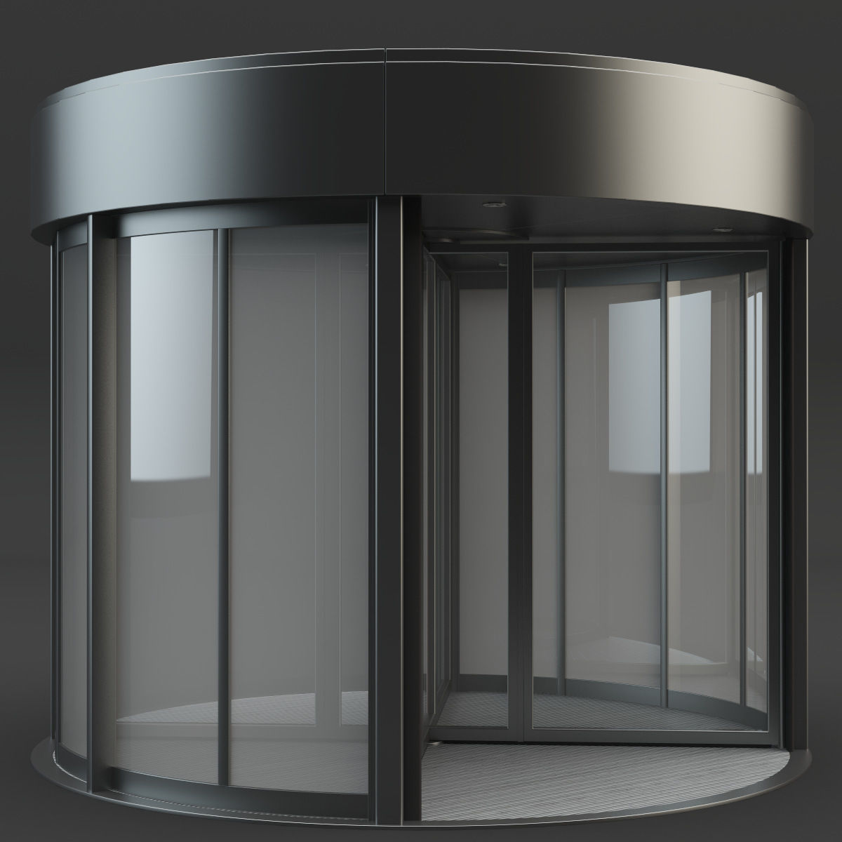 Door Revolving 3D model_6