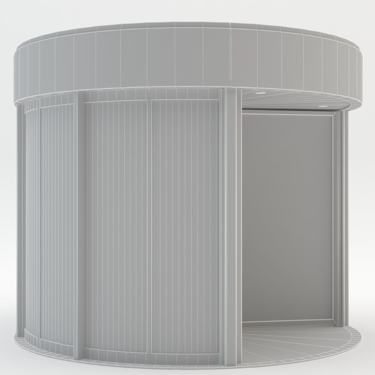Door Revolving 3D model_7