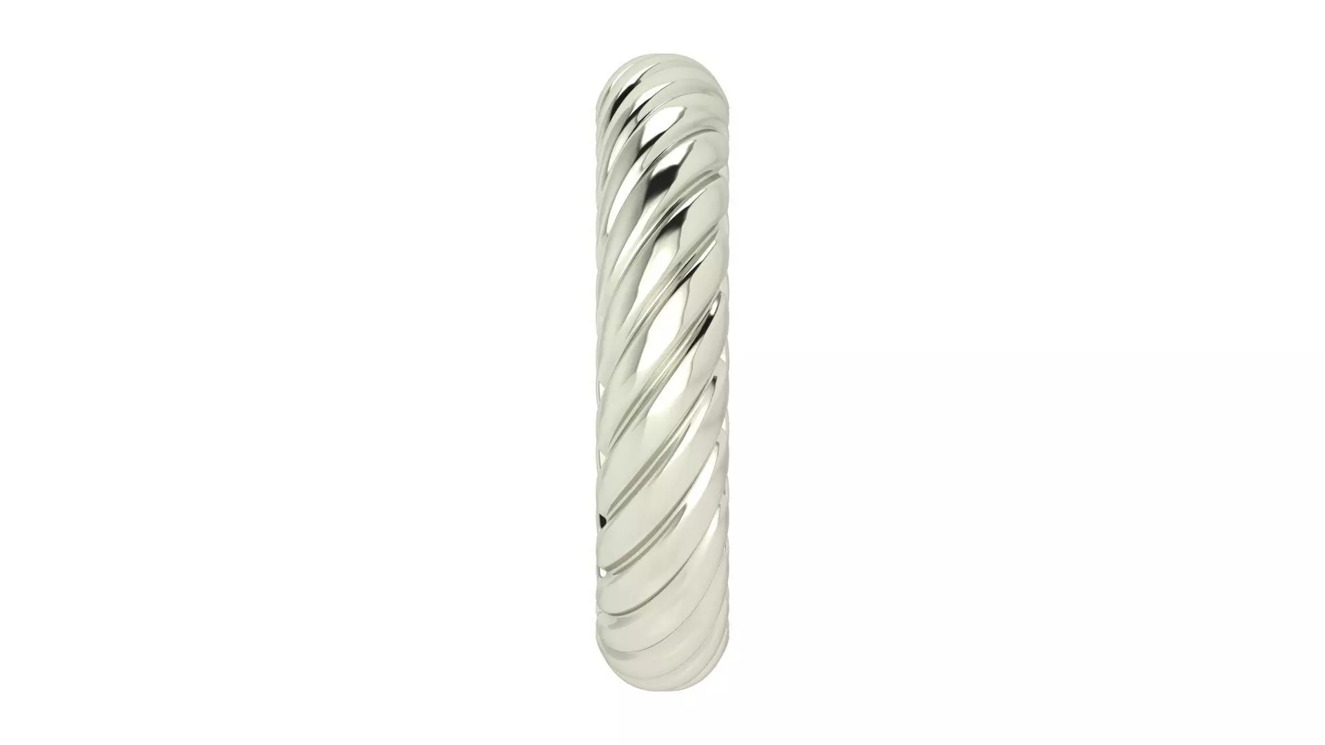 Twisted band 3D print model_3