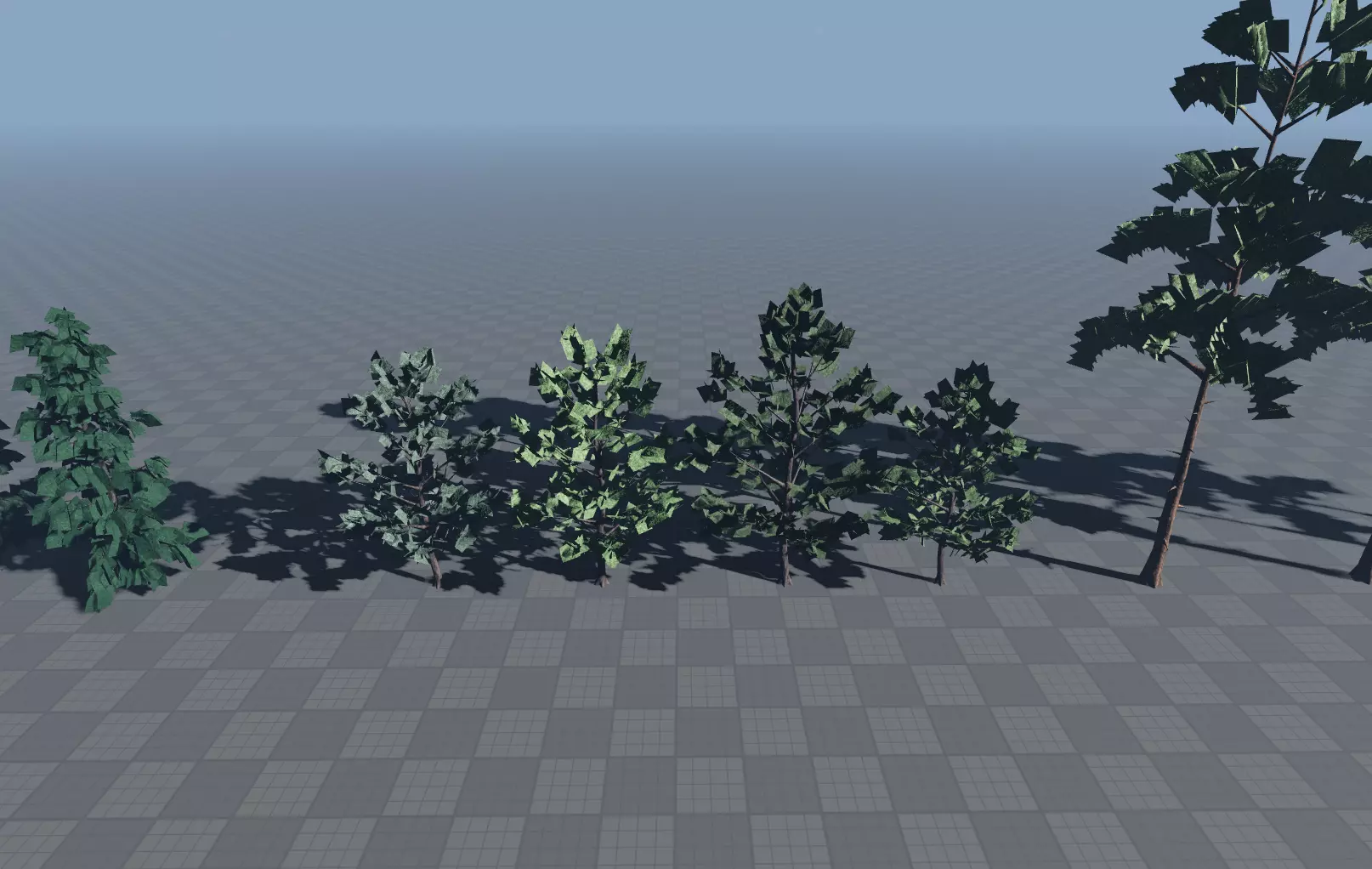 ROBLOX Realistic Stylized Forest Tree Pack Low-poly 3D model_19