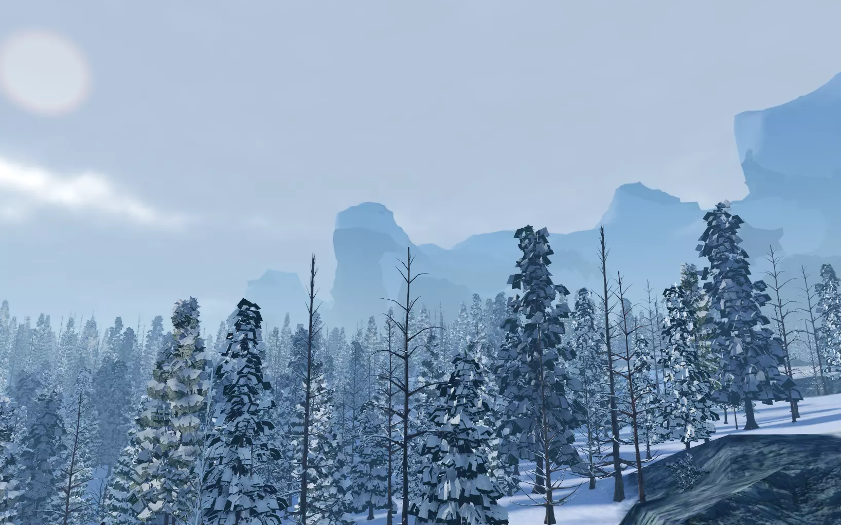 ROBLOX Realistic Stylized Forest Tree Pack Low-poly 3D model_3