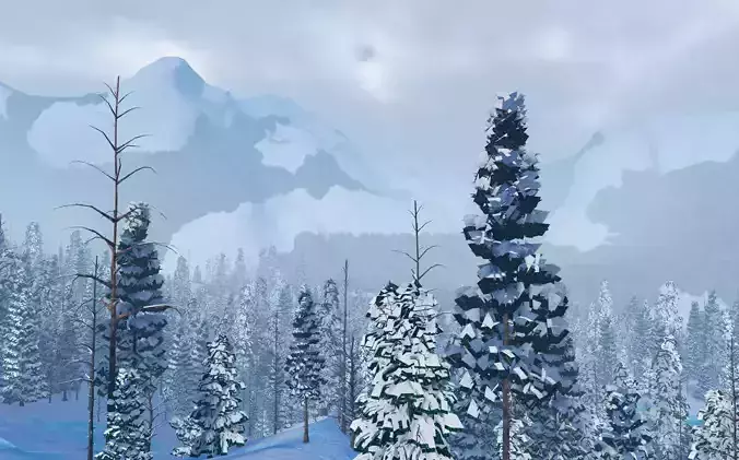 ROBLOX Realistic Stylized Forest Tree Pack 