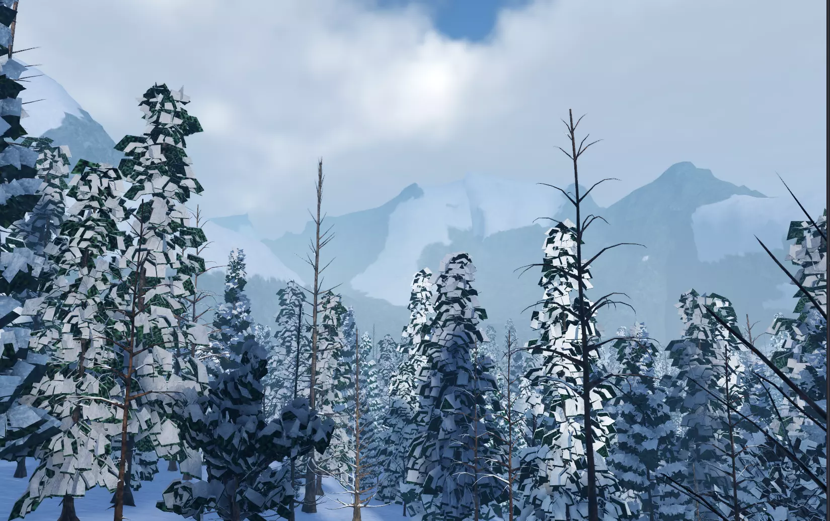 ROBLOX Realistic Stylized Forest Tree Pack Low-poly 3D model_4