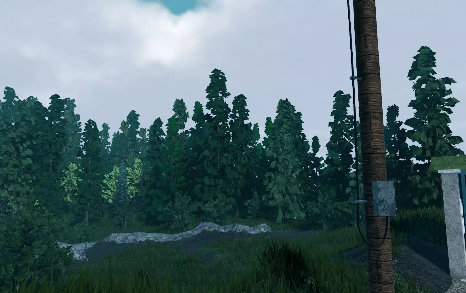 ROBLOX Realistic Stylized Forest Tree Pack Low-poly 3D model_9