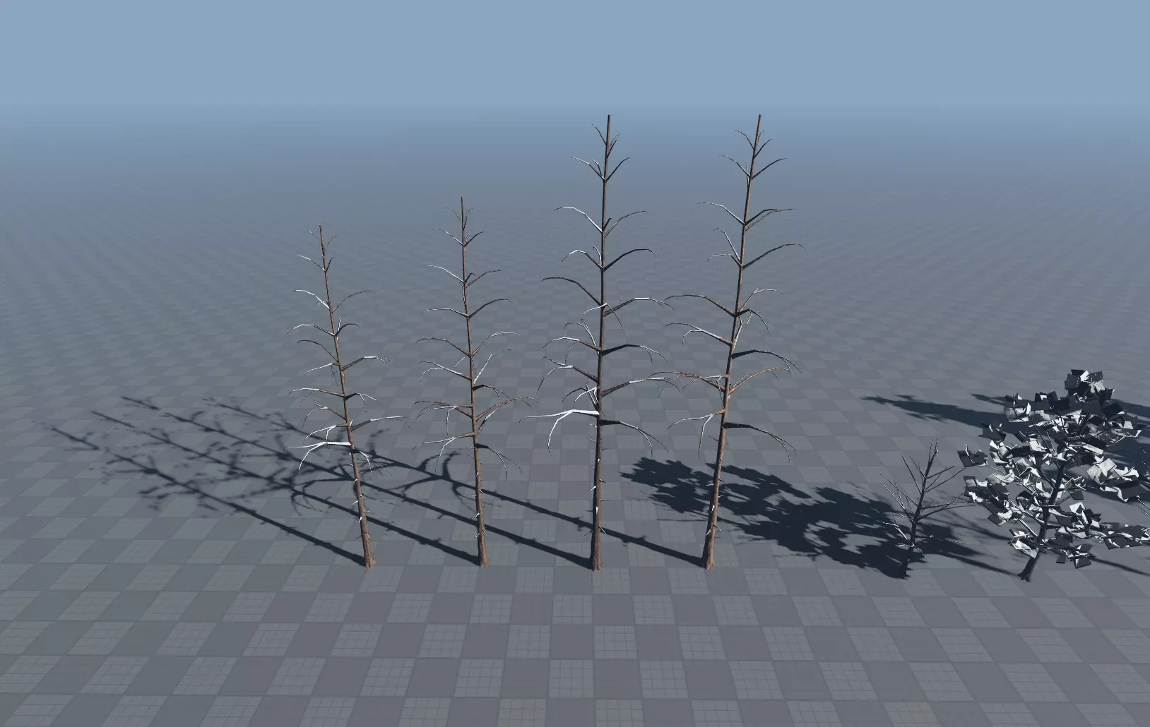 ROBLOX Realistic Stylized Forest Tree Pack Low-poly 3D model_15