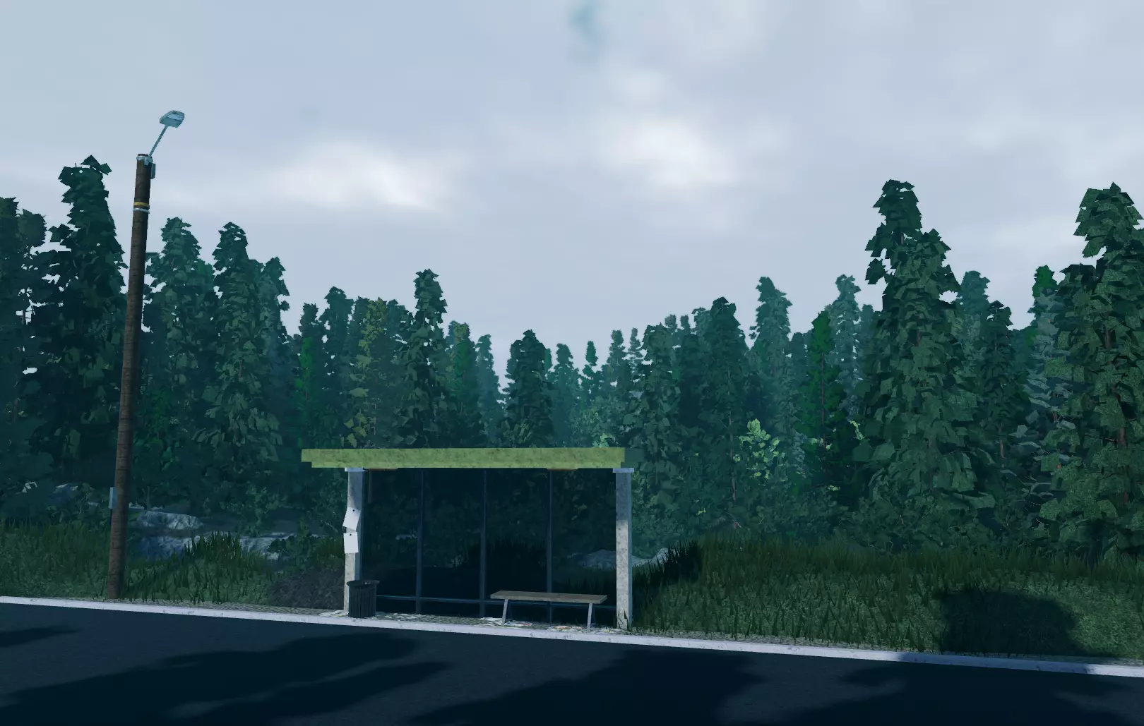 ROBLOX Realistic Stylized Forest Tree Pack Low-poly 3D model_5