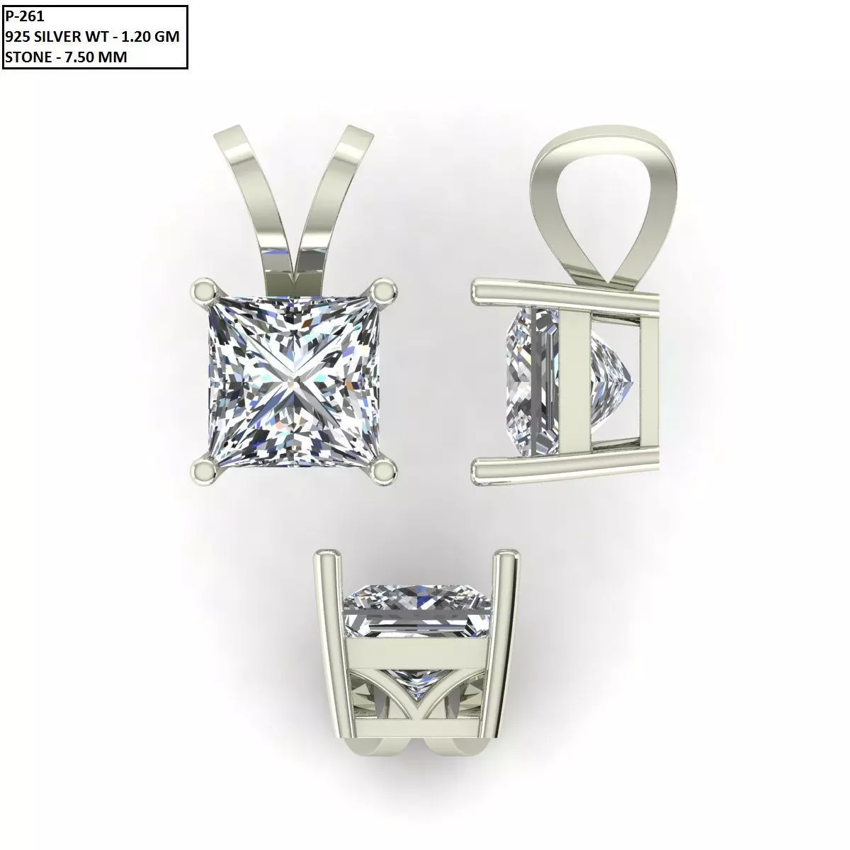 Women Pendant 3D print model