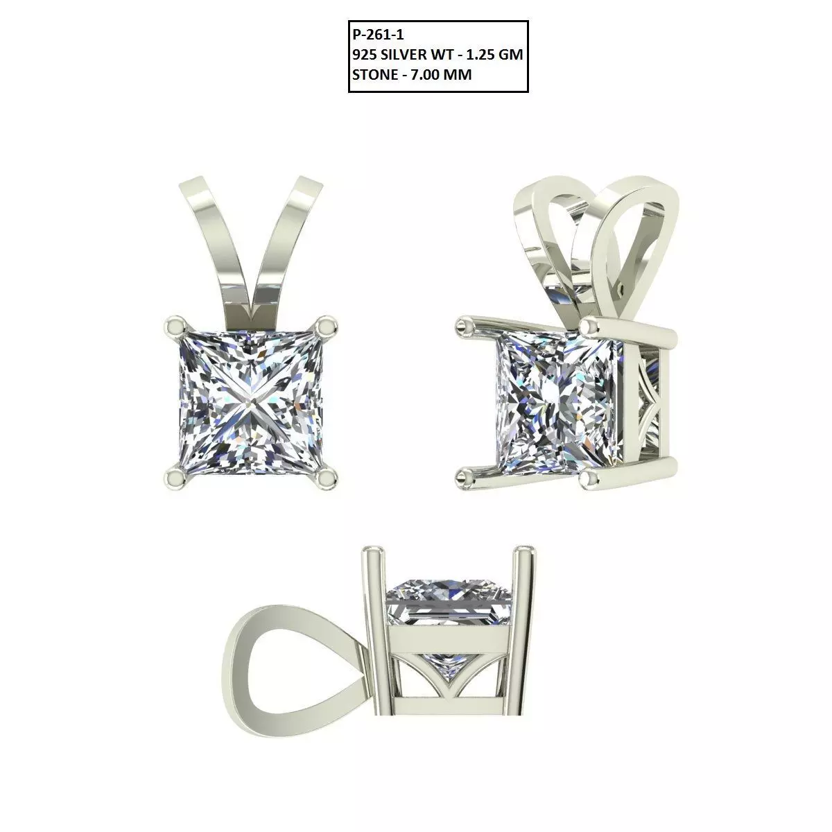 Women Pendant 3D print model