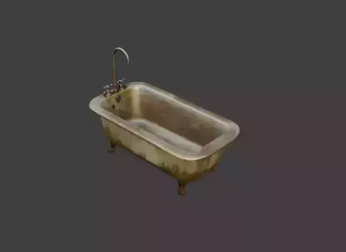Rustic Repose Bathtub