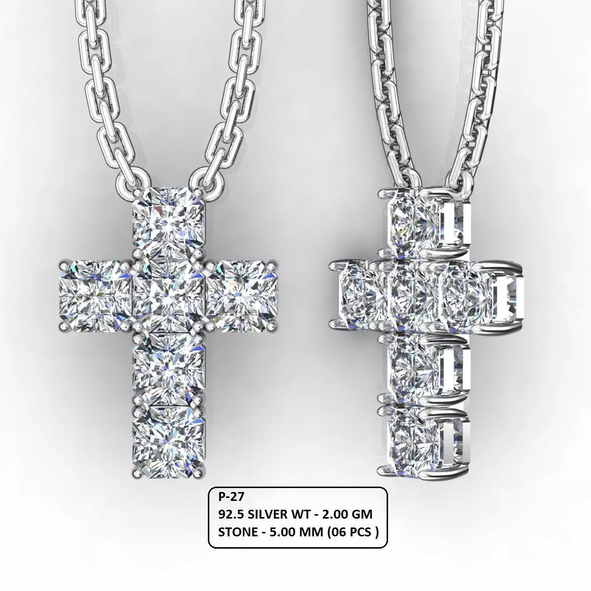 Holy Cross Pendant 3D print model