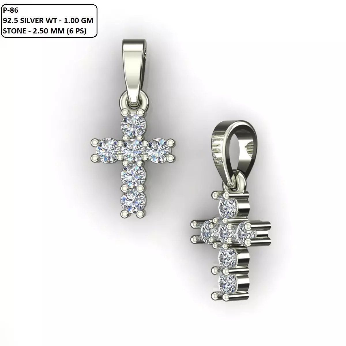 Holy Cross Pendant 3D print model