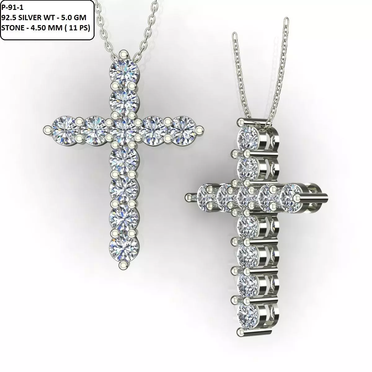 Holy Cross Pendant 3D print model